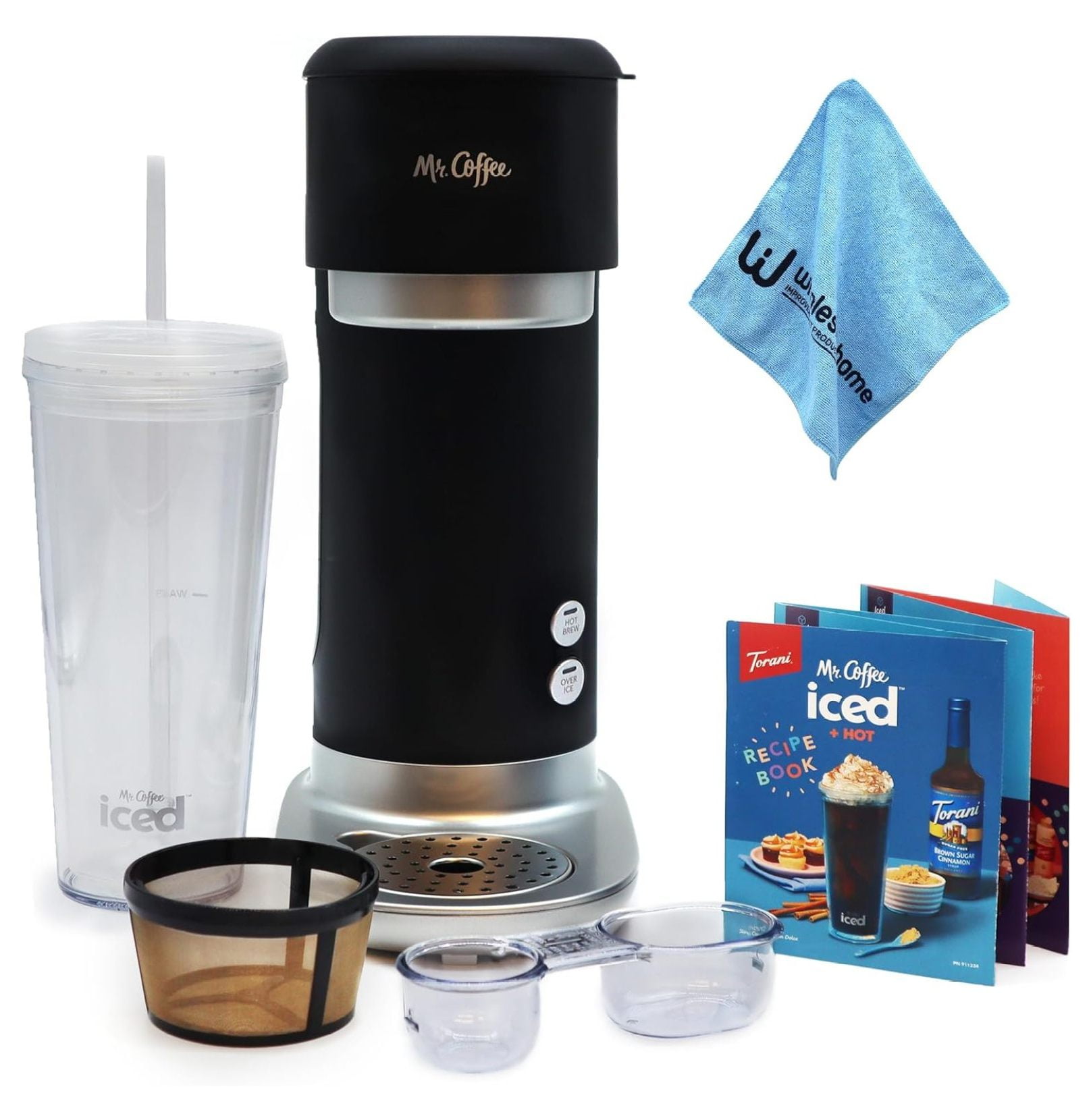 Homehours Iced Coffee Maker, Single Serve Hot and Cold Coffee Maker