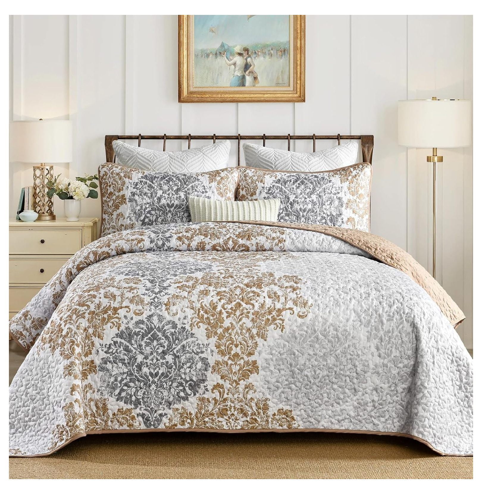 Homehours Mattress , 2 Inch Queen Size 5Zone Gel Memory Foam Egg Crate