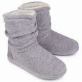 thumbnail image 1 of Homeier Ralph Women's Chenille Knit Boots Slippers Warm Plush Fleece Cosy Winter Booties Slipper Memory Foam House Shoes, 1 of 7
