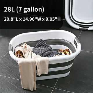 Collapsible Bucket,Collapsible Wash Basin,Collapsible Dish Tub 3 Pack  Collapsible Laundry Baskets Collapsible, Space Saving Storage Containers  for