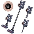 thumbnail image 1 of Homeika Cordless Vacuum Cleaner, 20Kpa Powerful Suction Vacuum with LED Display, 8 in 1 Lightweight Stick Vacuum with 30 Min Runtime Detachable Battery, 1 of 8