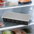 thumbnail image 1 of Homekingdee Large Ice Cubes Silica Gel Molds with Lid - Food Grade Big Ice Trays for Household Freezer and Beverage Chilling, 1 of 6
