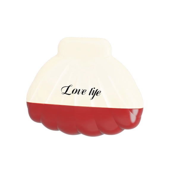 Homekingdee Shell-shaped Washable Lint Roller - Portable and Non-Damaging Clothes Hair Remover for Travel, Home, and Pet Use