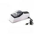 thumbnail image 1 of Homekingdee USB Electric Knife Sharpener with Replaceable Sharpening Heads for Both Sides and Scissors - Includes 5 Blades for Home Kitchen Use, 1 of 1