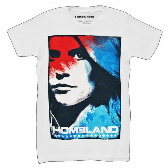 Homeland Carrie Stars And Stripes TV Show Adult T-Shirt Tee