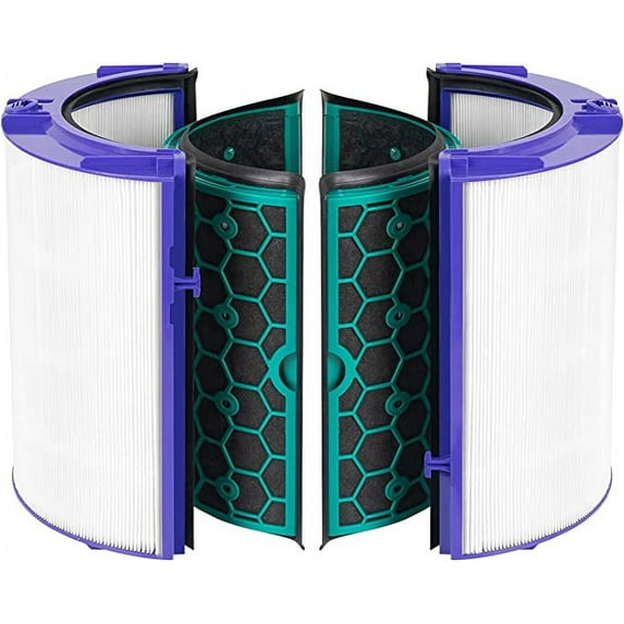 Homeland Goods Replacement Filters Compatible with Dyson HP04 TP04 DP04 TP05 DP05 Air Purifier - HEPA Filter & Activated Carbon Filter Compatible with Dyson Air Purifier 1-Pack