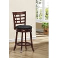 thumbnail image 1 of Homelegance 1142E-24S Swivel Counter Height Chair/Stool, Dark Cherry, 1 of 1
