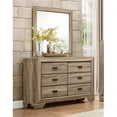 thumbnail image 1 of Homelegance 1904-6 Beechnut Collection Mirror- Light Elm - 41 x 1.25 x 39 in., 1 of 5