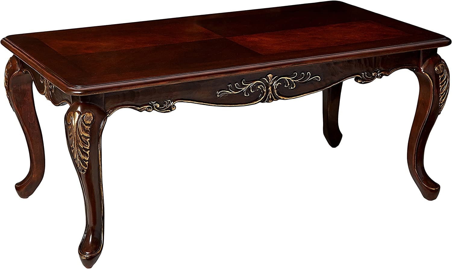 Homelegance Croydon 48" X 28" Coffee Table, Cherry