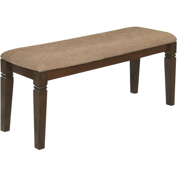 Homelegance Dining Bench, 44-Inch, Western, Dark Brown, Espresso Finish