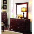 thumbnail image 1 of Homelegance Morelle 7 Drawer Dresser & Mirror in Cherry - (Dresser Only), 1 of 1