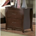 thumbnail image 1 of Homelegance Rivera 24 Inch Nightstand in Brown Cherry, 1 of 2
