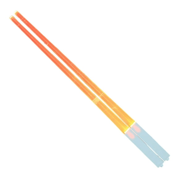 Homelife 2Pcs LED Lightsaber Chopsticks with LR41 Batteries Luminous Chopsticks Light Up Party Supplies Fun Glowing Utensils for Sushi Noodles