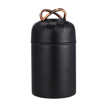 Homelife 500ML Soup Thermal Cup Insulated Vacuum Food Jar Wide Mouth Flask Leakproof Stainless Steel Lunch Container with Foldable Spoon Bowl Lid for School Office Hiking Picnics