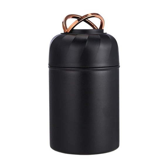 Homelife 500ML Soup Thermal Cup Insulated Vacuum Food Jar Wide Mouth Flask Leakproof Stainless Steel Lunch Container with Foldable Spoon Bowl Lid for School Office Hiking Picnics