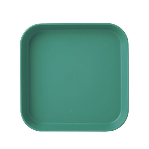 Homelife 6-Inch Dinner Plate Food-grade Stackable Plastic Round Serving Dishes for Kitchen