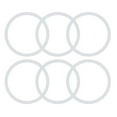 thumbnail image 1 of Homelife 6Pcs Water Bottle Gasket Replacement for Owala FreeSip Easy to Replace Silicone Lid Seal O Ring Sealing Gaskets, 1 of 13