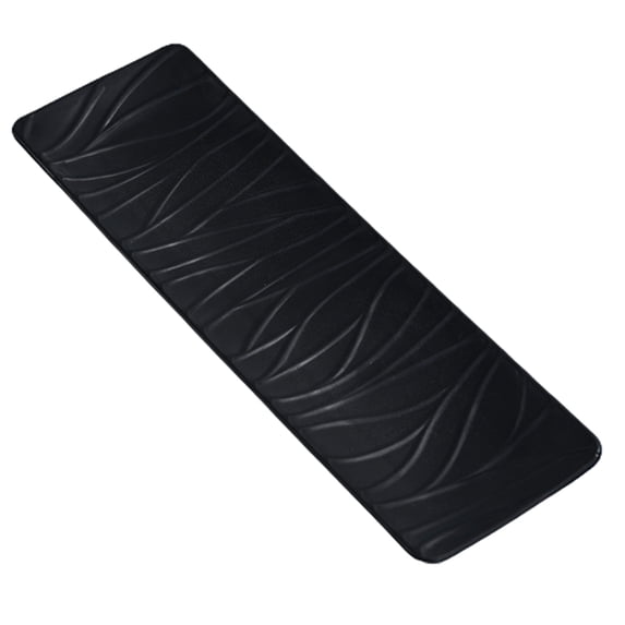 Homelife Barbecue Plate Curved Edge Design Anti-spill Tree Texture Rectangular Sushi Platter Baking Tray Home Supply