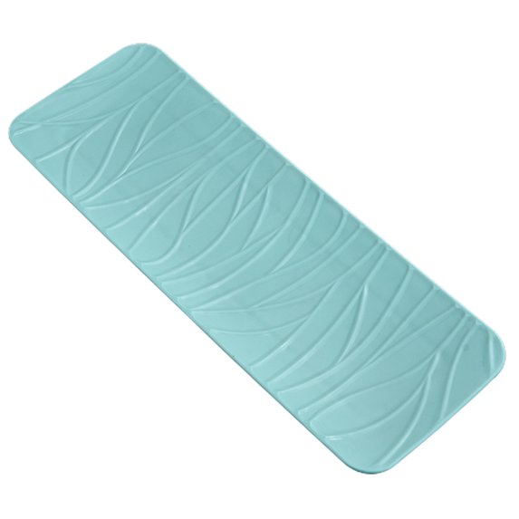 Homelife Barbecue Plate Curved Edge Design Anti-spill Tree Texture Rectangular Sushi Platter Baking Tray Home Supply