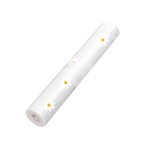 Homelife Cabinet Shelf Liner Drawer Mat Non Adhesive Waterproof Flower Print Kitchen Cabinet Liners Reusable Shelf Liners for Pantry Cupboard Dresser Bathroom