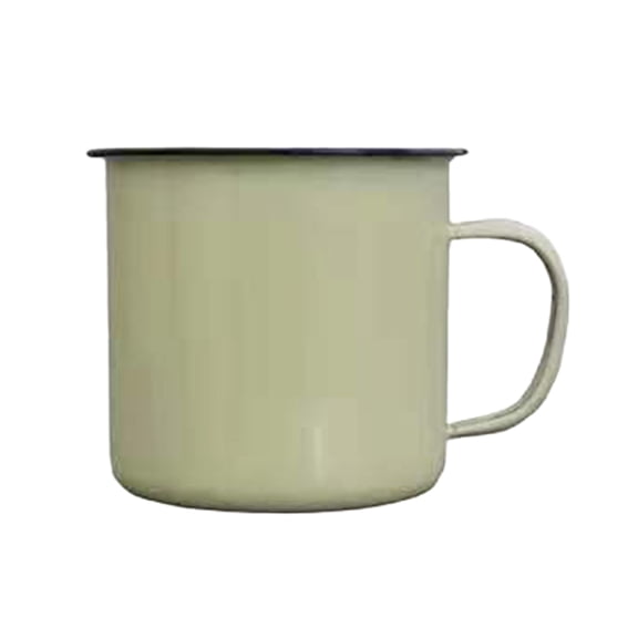 Homelife Ceramic Coffee Mug Handmade Tea Cup with Handle Retro Solid Color Water Cup Large Capacity Tumbler Travel Cups for Outdoor Activities