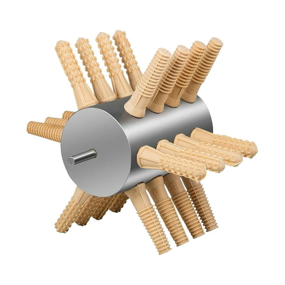 Homelife Chicken Plucker Poultry Plucking Machine Stainless Steel Feather Plucker with Rubber Fingers Easy Safe Poultry Defeathering Tool