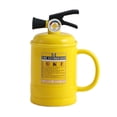 thumbnail image 1 of Homelife Coffee Cups Ceramic Tea Cup Flame Extinguisher Shaped Mug with Lid Spoon 400ml Hot Cold Drinks Milk Juice Beverage Mug Office Home Travel Gifts, 1 of 13