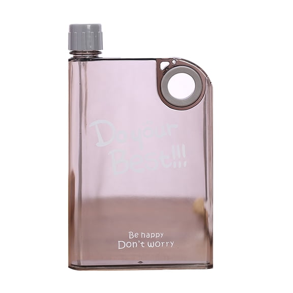Homelife Cycling Kettle Portable Small Square Transparent Drinking Water Bottle for Office