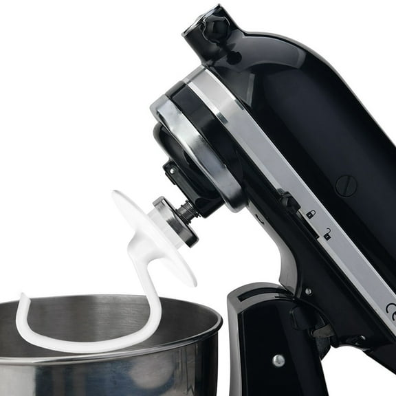 Homelife Dough Hook Attachment for Kitchenaid Stand Mixer K45 K45SS KSM90 KSM150 KSM75 KSM103 Bread Hook Replacement Compatible with 4.5-5 Qt Bowls Blender Accessories