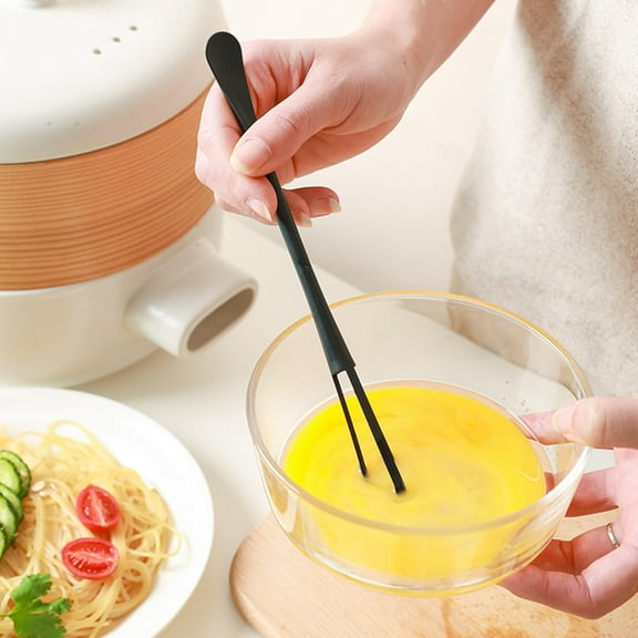 Homelife Egg Beater Handheld Whisk 2-in-1 Cream Foam Maker Portable Blender Multi-Purpose Eggs Whiskers Kitchen Egg Beating Utensil