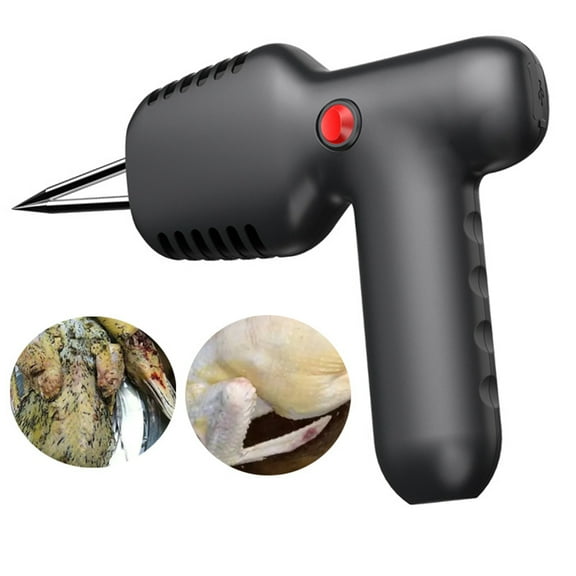 Homelife Electric Poultry Plucker Rechargeable Stainless Steel Cone Head Adjustable Waterproof Feather Plucking Machine for Chicken Duck Goose Turkey