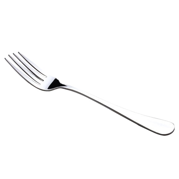 Homelife Ergonomic Dinner Fork Stainless Steel Stable Rust-proof Table Fork for Home