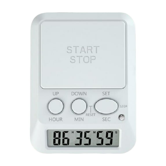 Homelife Learning Timer for Studying Countdown Date Timer Beep Light Timer Clock Multi-Function Electronic Clock Timers Cute Digital Timer for Gym Break Time Cooking Meeting