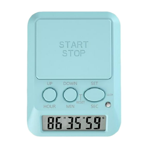 Homelife Learning Timer for Studying Countdown Date Timer Beep Light Timer Clock Multi-Function Electronic Clock Timers Cute Digital Timer for Gym Break Time Cooking Meeting