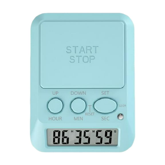 Homelife Learning Timer for Studying Countdown Date Timer Beep Light Timer Clock Multi-Function Electronic Clock Timers Cute Digital Timer for Gym Break Time Cooking Meeting