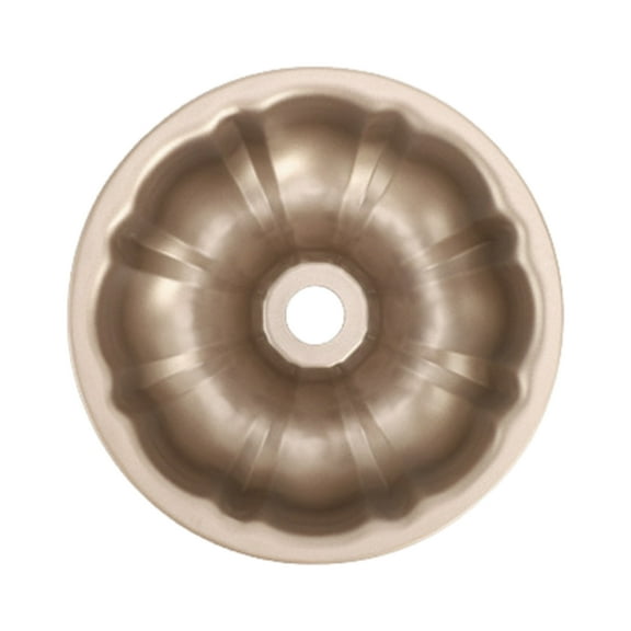 Homelife Non-Stick Ring Cake Pan Carbon Steel Fluted Tube Baking Pan for Pound Cake Buntz Cake Jelly Gelatin Chocolate Cake Molds