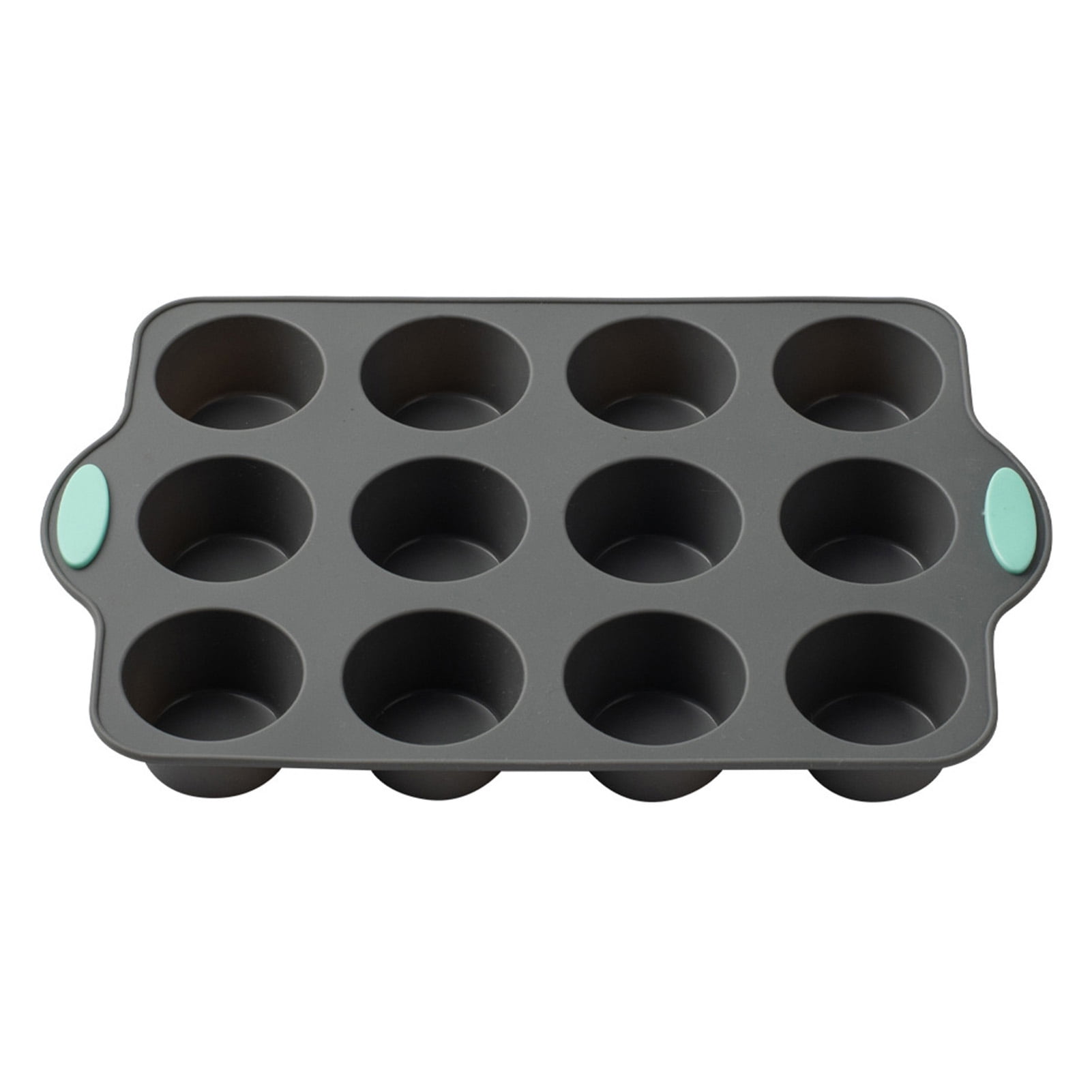 Homelife Silicone Cake Mold 6/12-Cavity Mini Fluted Tube Pan BPA-Free ...