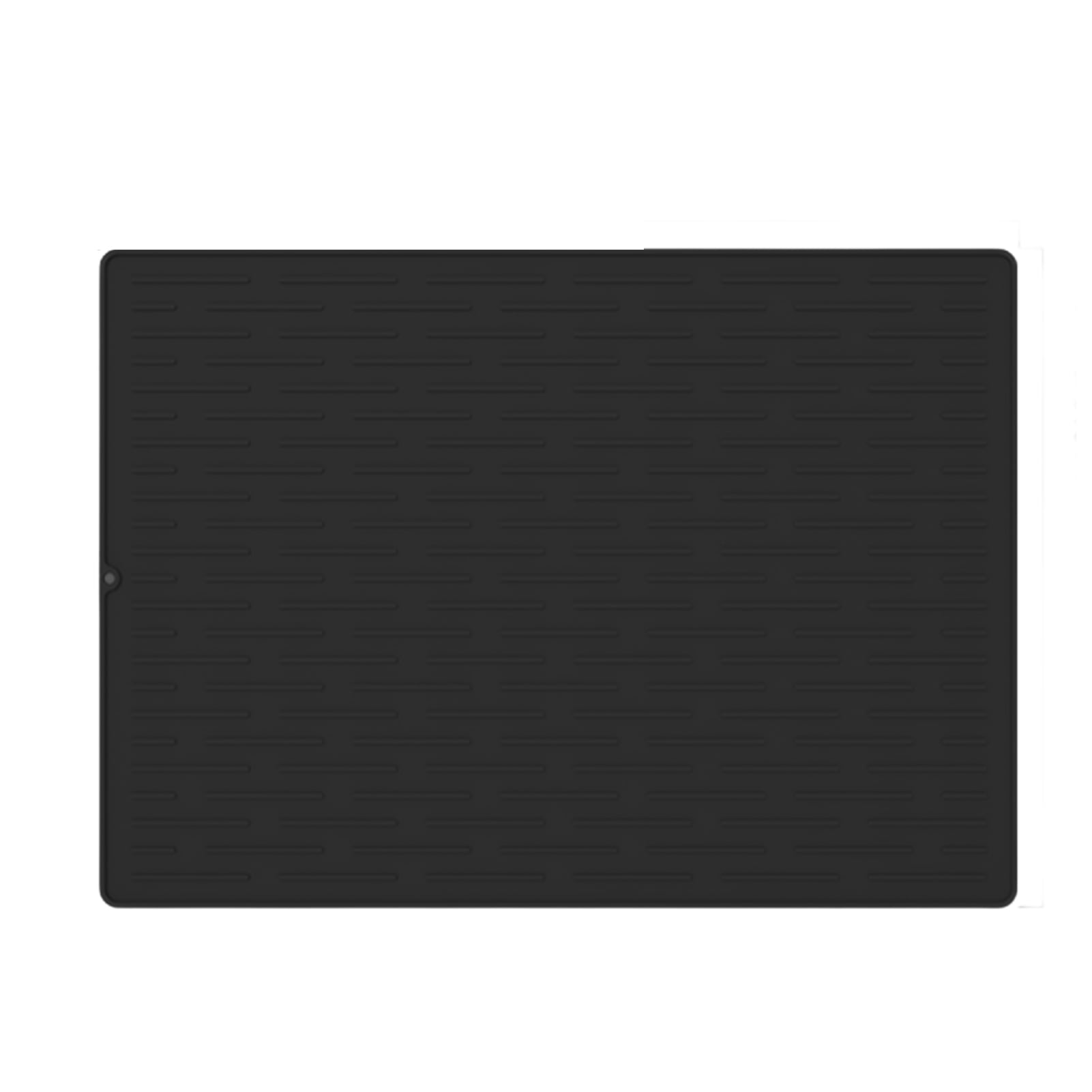 Homelife Silicone Stove Mat for Glass Top Stove Anti-Scald Heat Resistant Kitchen Drying Mat Glass Cooktop Protector Extra Large Stove Cover Mats