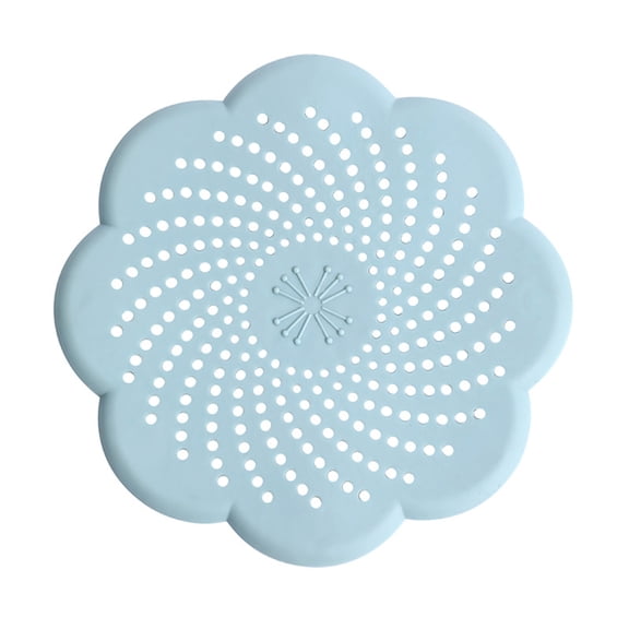 Homelife Sink Strainer Silicone Anti-Blocking Drain Filter Flower Design Odor Seal Kitchen Bathroom Accessory Sewer Outfall Mesh Trap