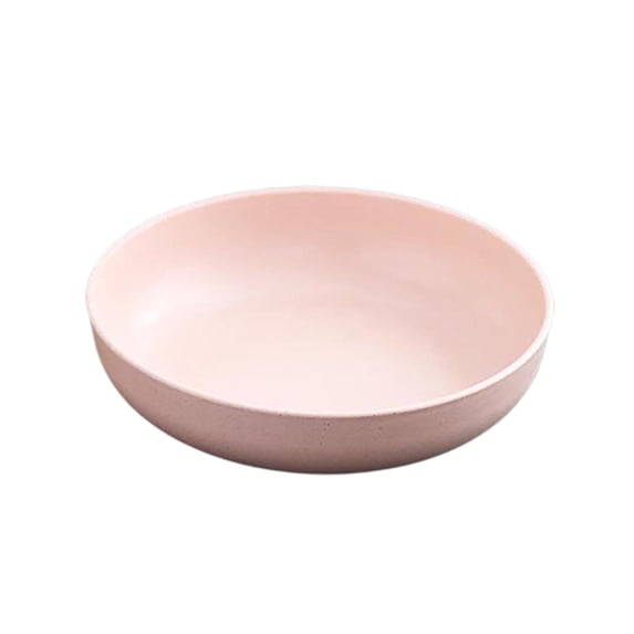 Homelife Snack Dish Stackable Smooth Surface Easy to Clean Large Capacity Heightened Base Multipurpose Round Candy Food Fruit Plate Kitchen Supplies