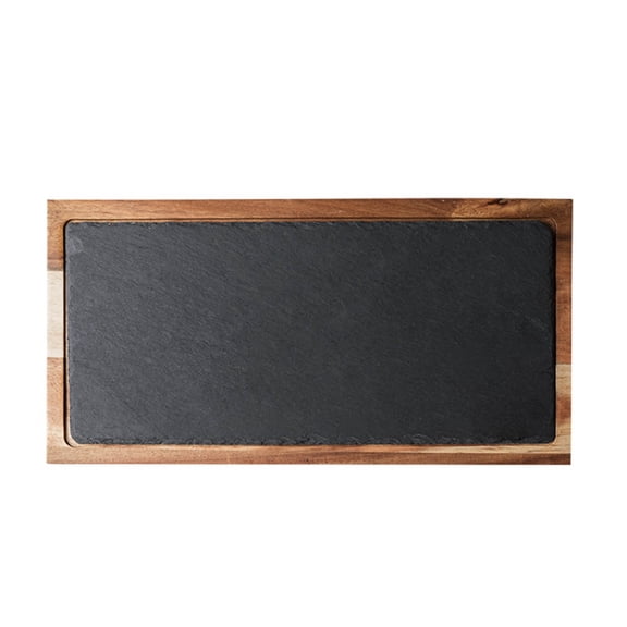 Homelife Steak Plate Food Grade Exquisite Western Restaurant No Odor Smooth Surface Place Snack Oval-shaped Japanese Cuisine Salmon Plate Kitchen Tools