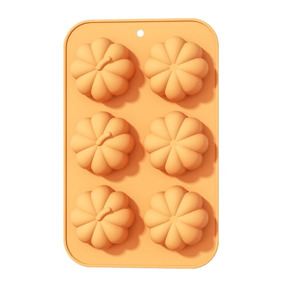 Homelife Thanksgiving Silicone Cake Mold for Pumpkin Fall Leaf Shapes Reusable Flexible Chocolate Mold Heat Resistant Baking Tool for Fall Harvest Theme Party Candy Making