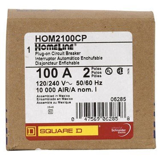 Homeline Circuit Breaker 100 Amp Bulk