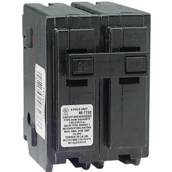 Homeline Circuit Breaker 25 Amp Bulk4