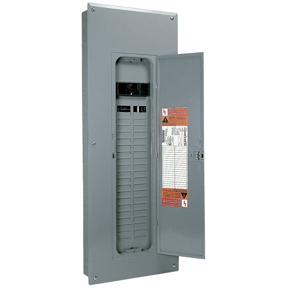 Square D - HOM40M200C Homeline 200 Amp 40-Space 40-Circuit Indoor Main Breaker Load Center with Cover