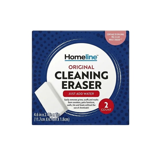 Homeline Original Cleaning Eraser, 2 Count