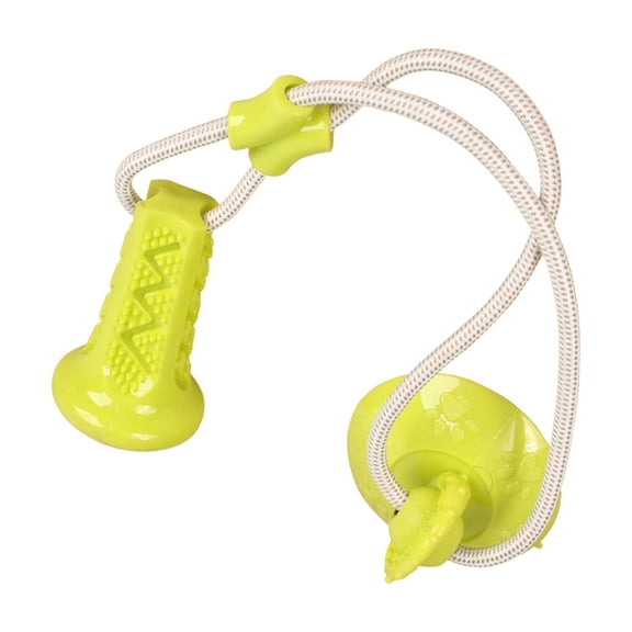 Homellea Dog Suction Cup Tug of War T-oy, Rope Tug of War T-oy, Wear-Resistant Pull-Resistant Interactive Teeth Grinding T-oy for Small and Large Dogs