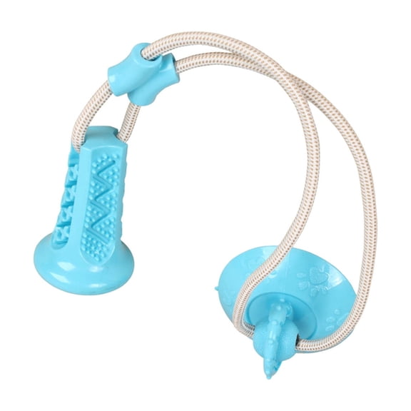 Homellea Dog Suction Cup Tug of War T-oy, Rope Tug of War T-oy, Wear-Resistant Pull-Resistant Interactive Teeth Grinding T-oy for Small and Large Dogs