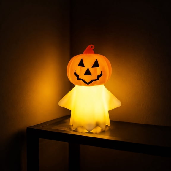 Homellea Halloween Glowing Pumpkin Ornament
