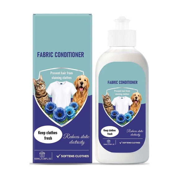 Homellea Laundry Fabric Softener Liquid, 120 mL White Bottle Clothes Conditioner for Washing Machine, Towels, Shirts, Bedding, Closet Refresh and Daily Laundry Care
